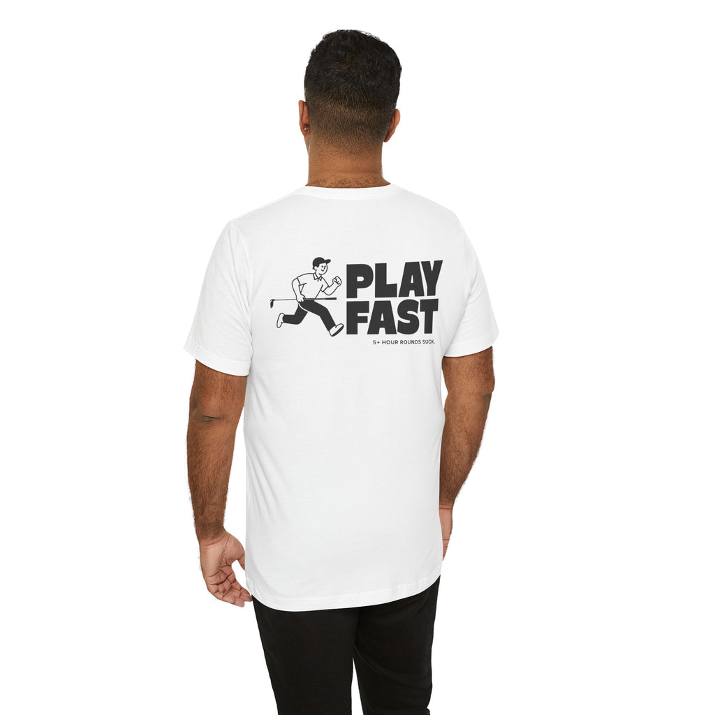 "Play Fast" Golf Tee