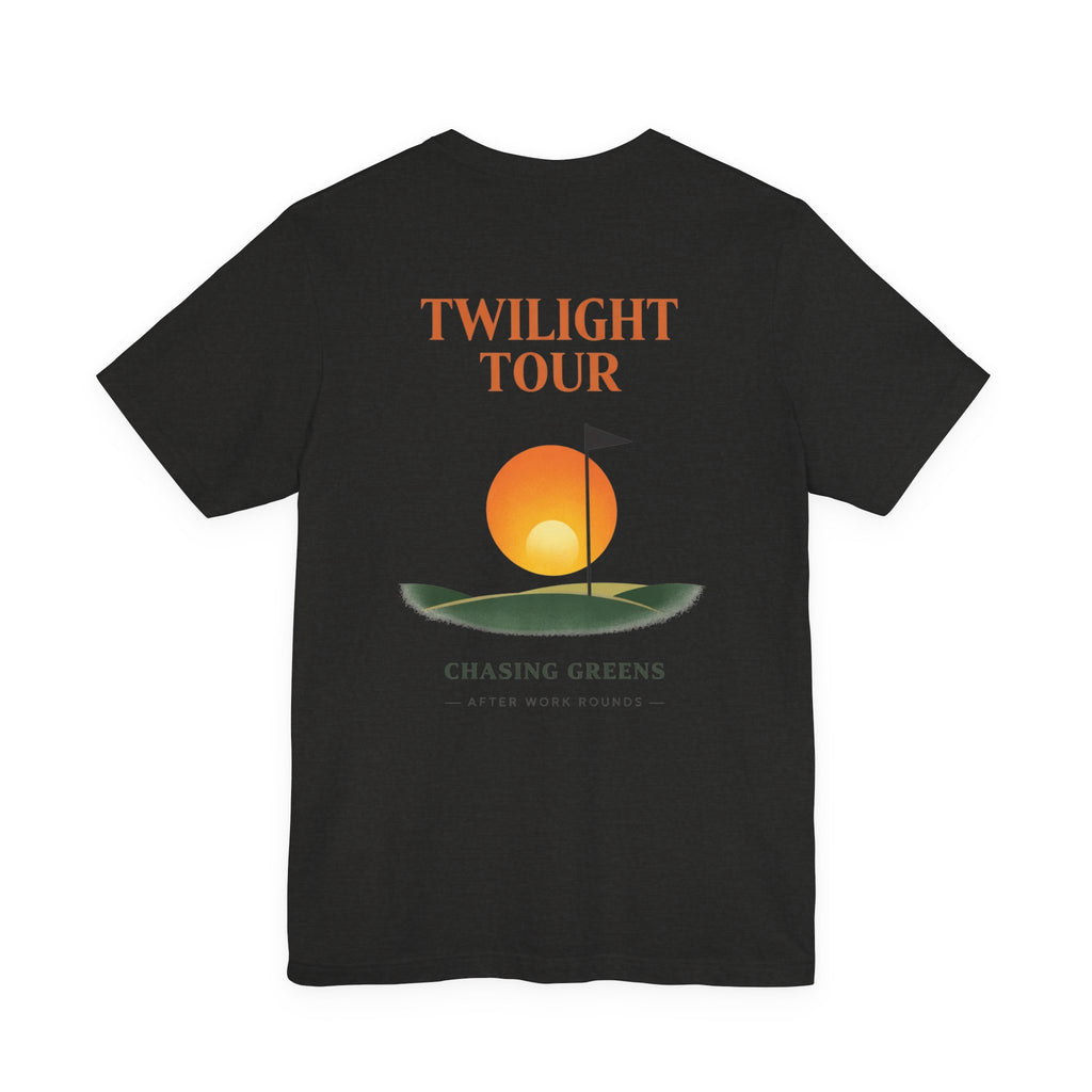 The "Twilight Rounds Golfer" Tee