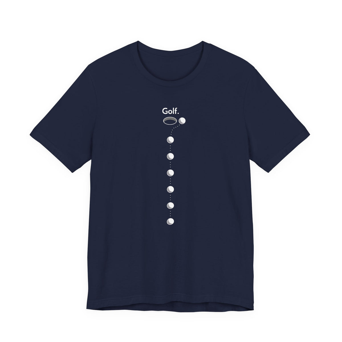 "What The Putt" Golf Tee