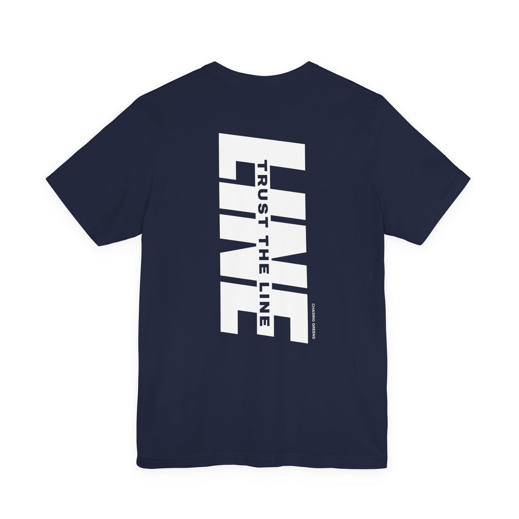 "Trust The Line" Golf Tee