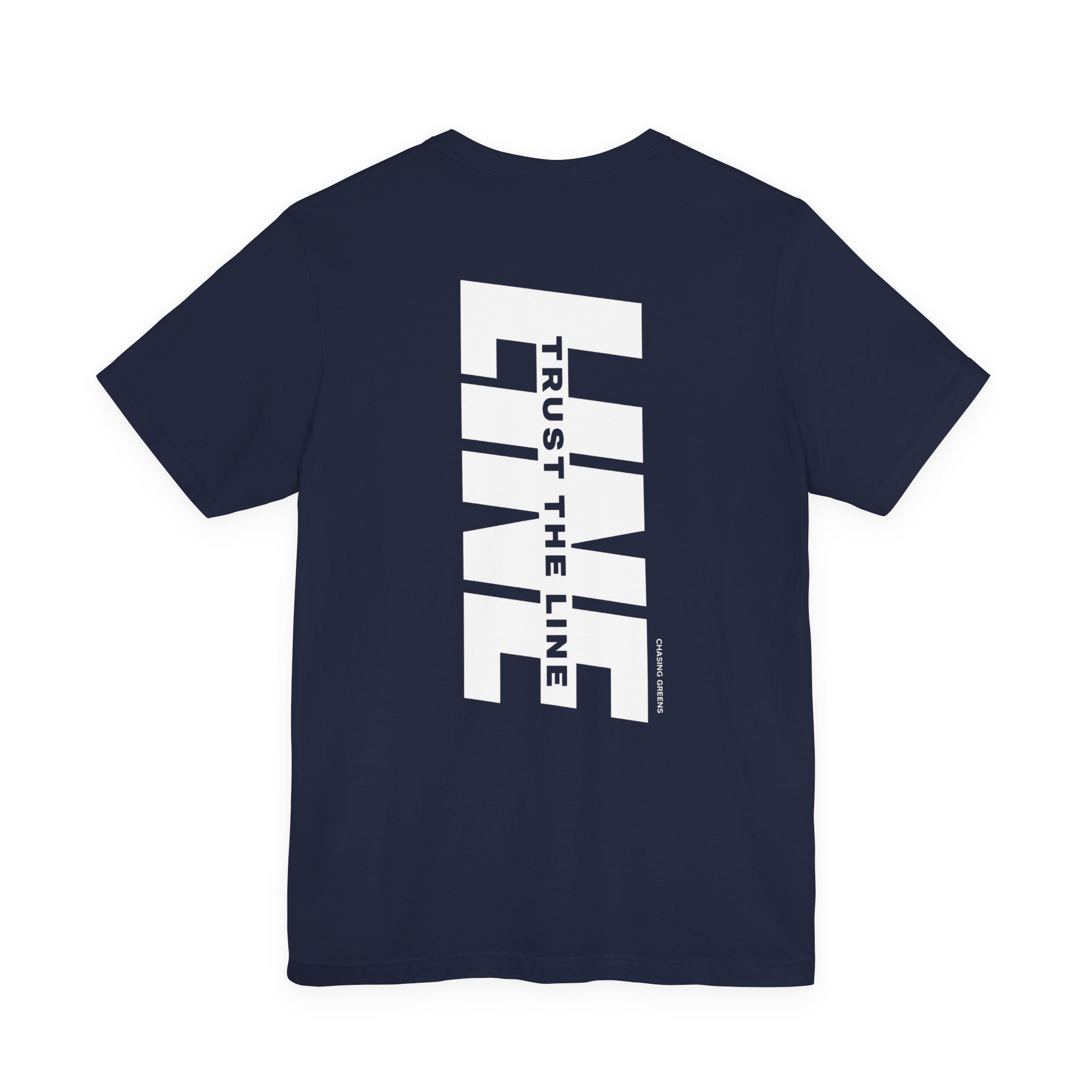 "Trust The Line" Golf Tee