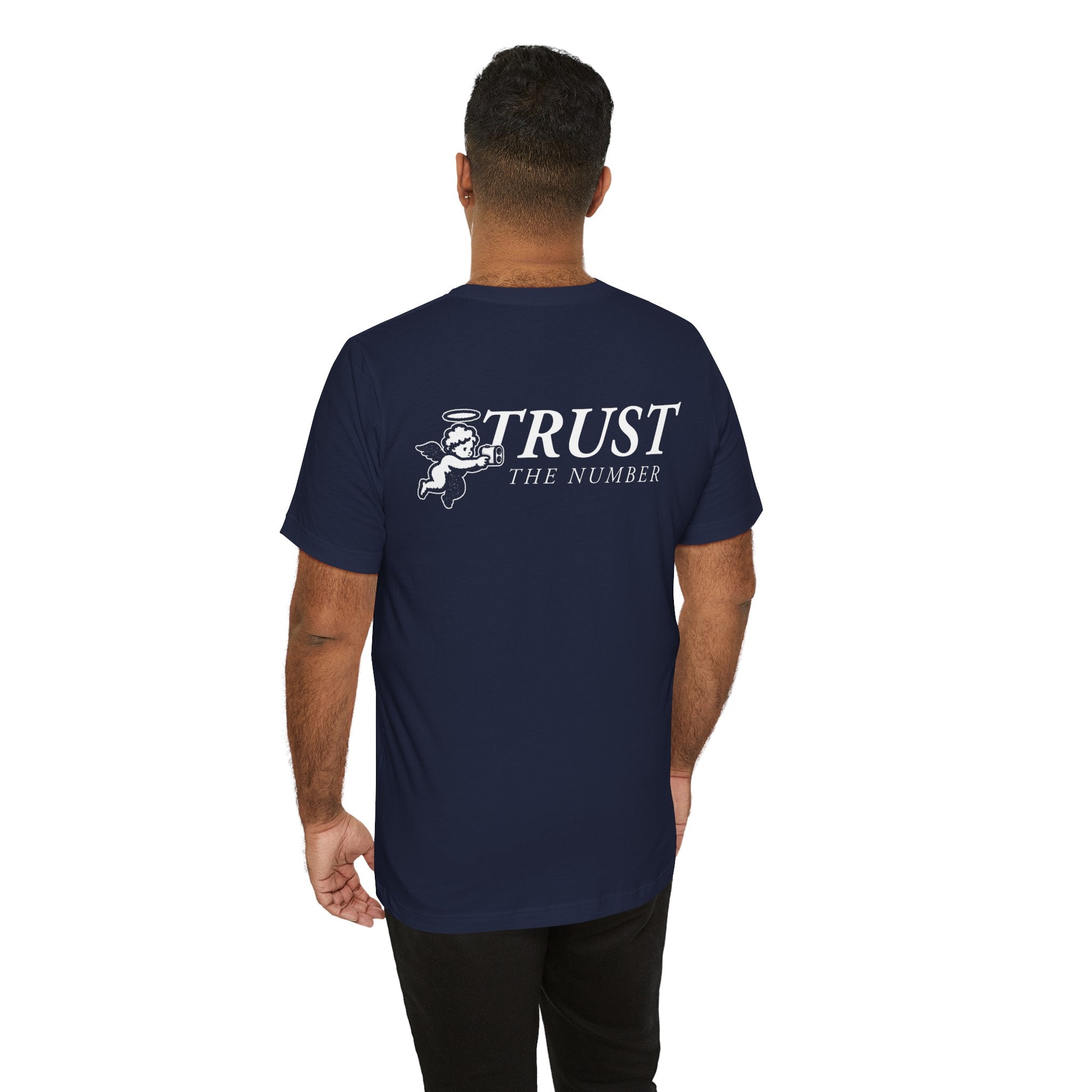 "Trust The Number" Golf Tee