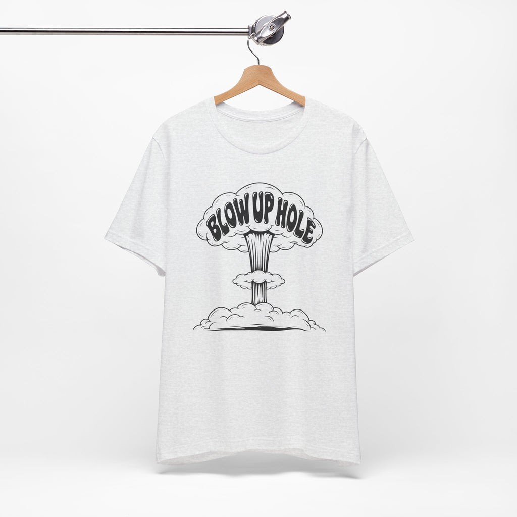 "Blow Up Hole" Golf Tee