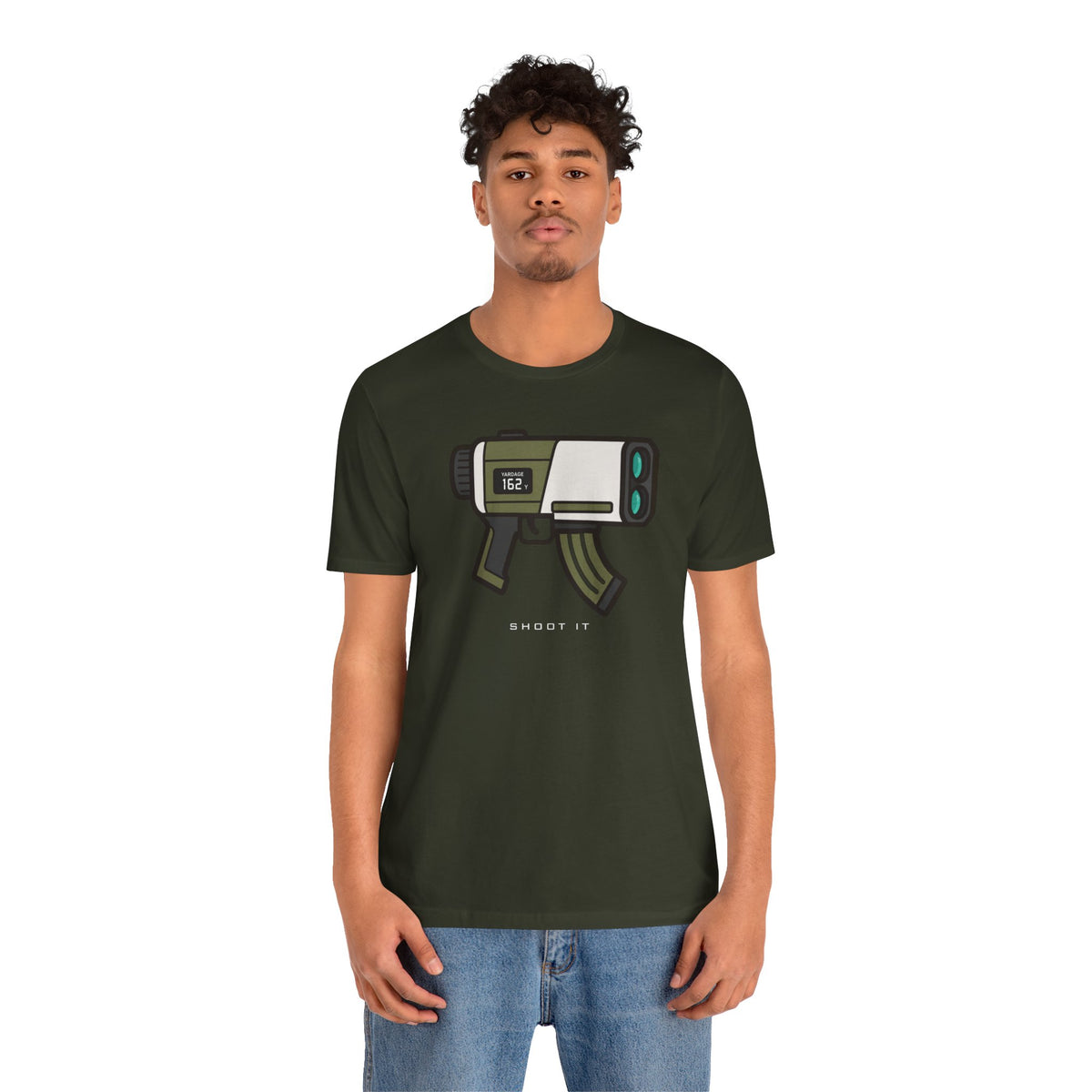 "Range Gun" Golf Tee