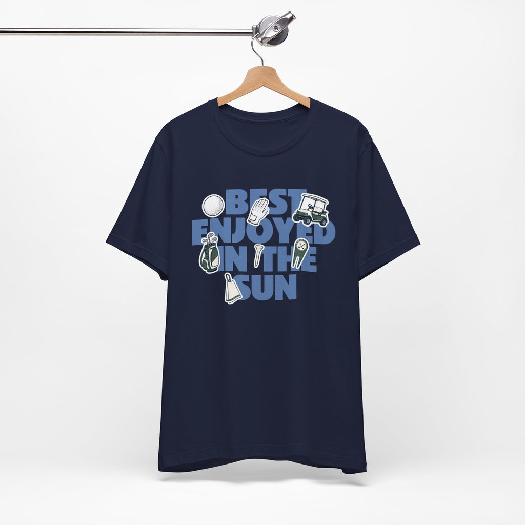 "Best Enjoyed" Golf Tee