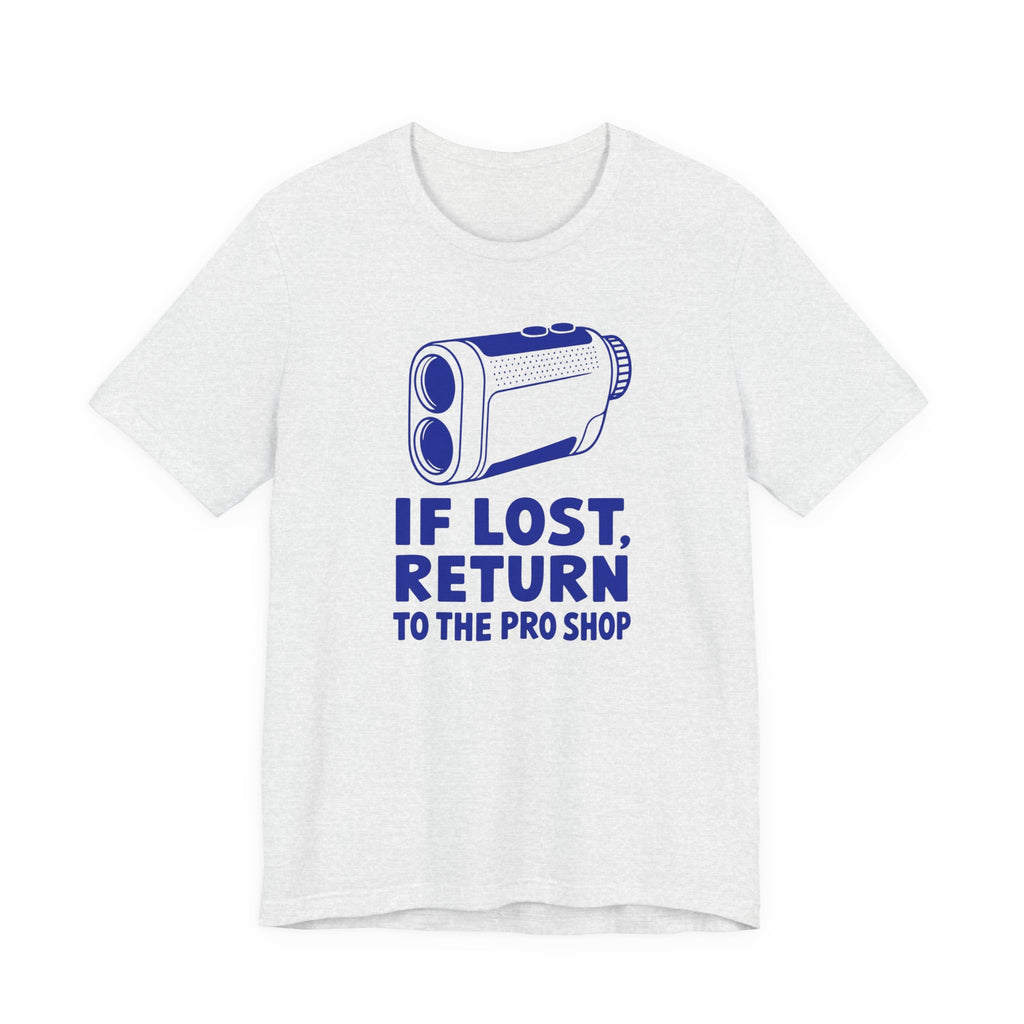 "Lost Rangefinder" Golf Tee