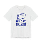 "Lost Rangefinder" Golf Tee