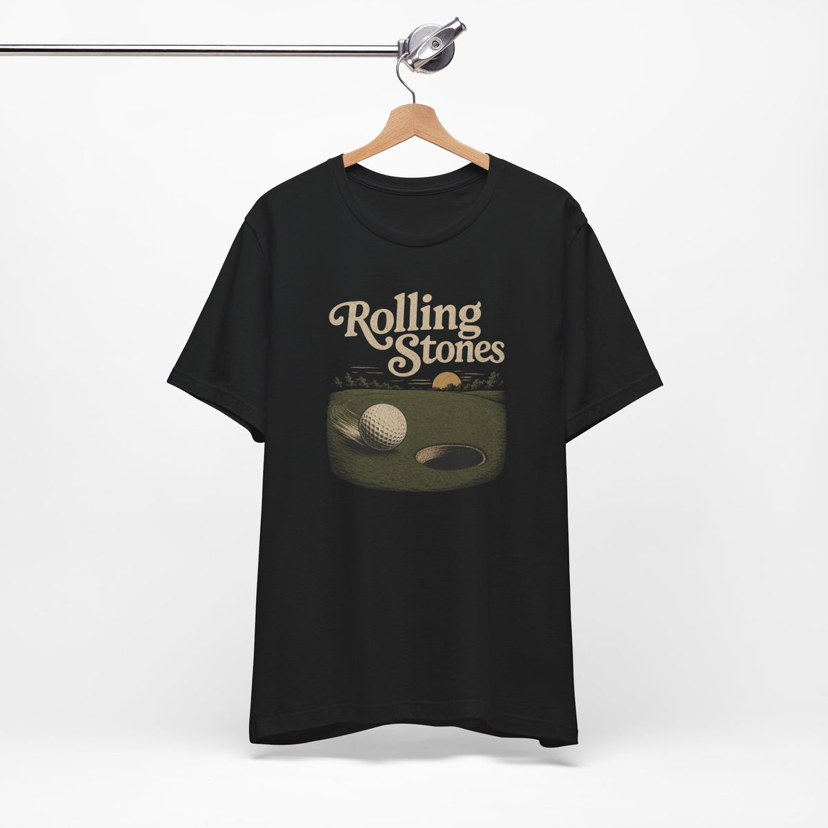 "Rolling Stones" Golf Tee