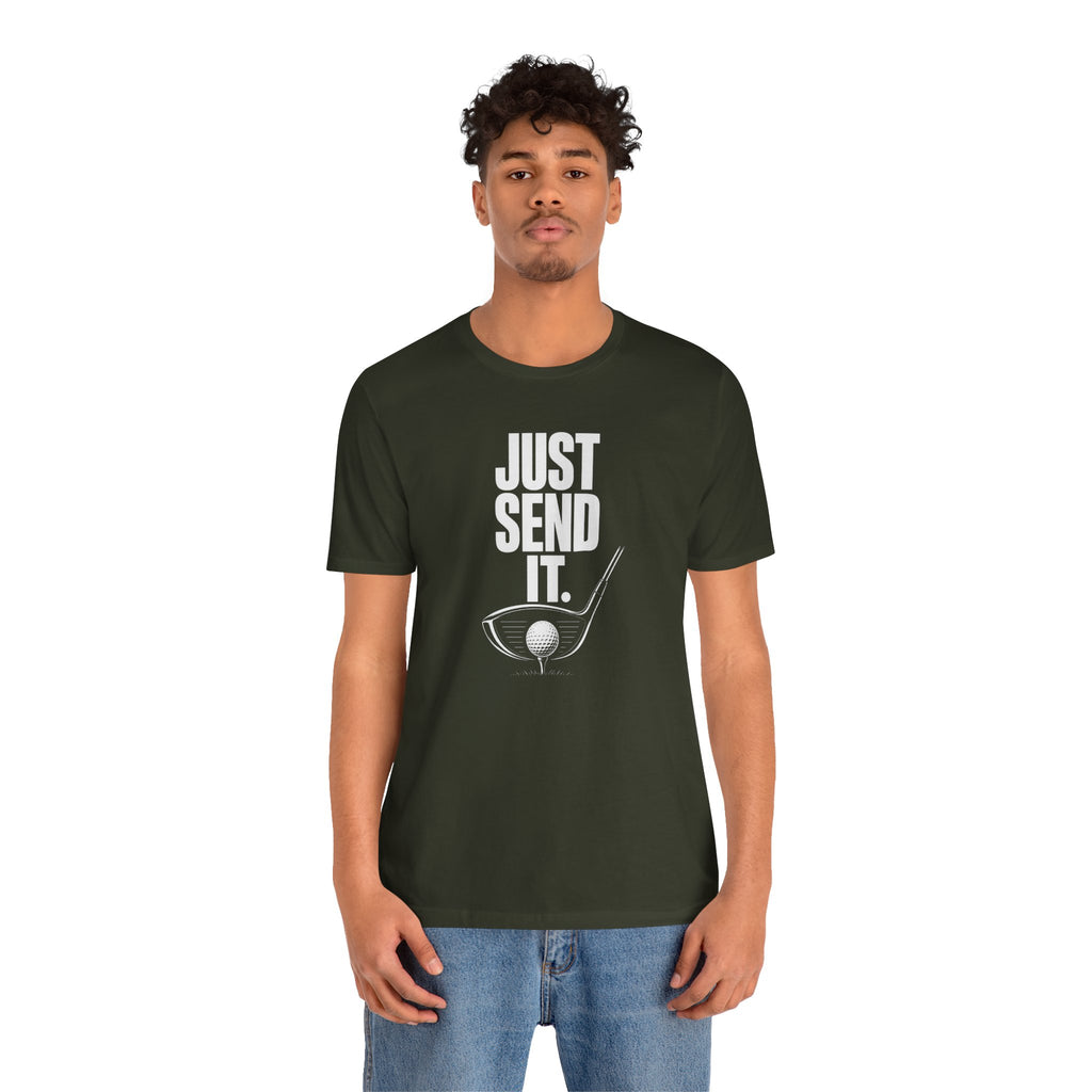 "Just Send It" Golf Tee