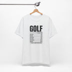 "Golf Recipe" Tee