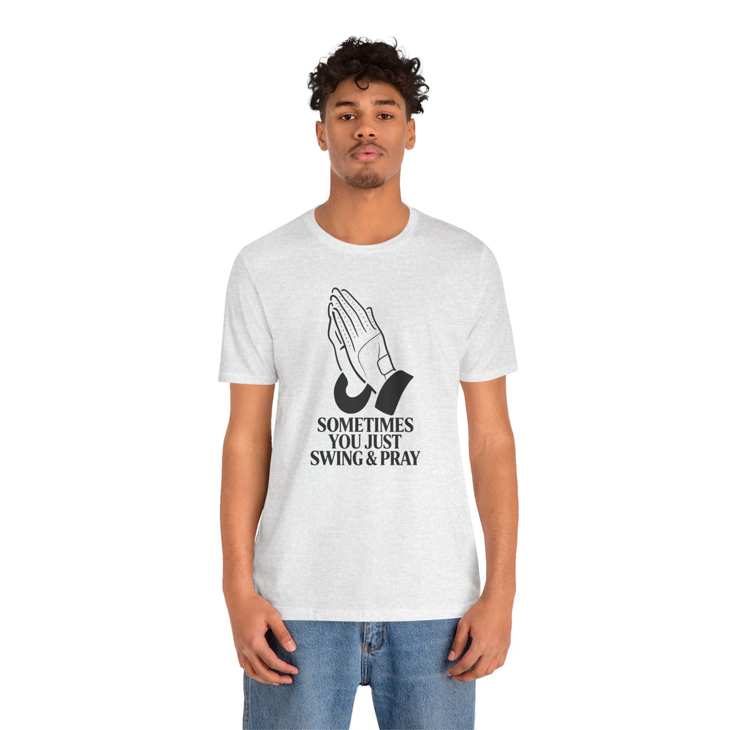 "Swing & Pray" Golf Tee