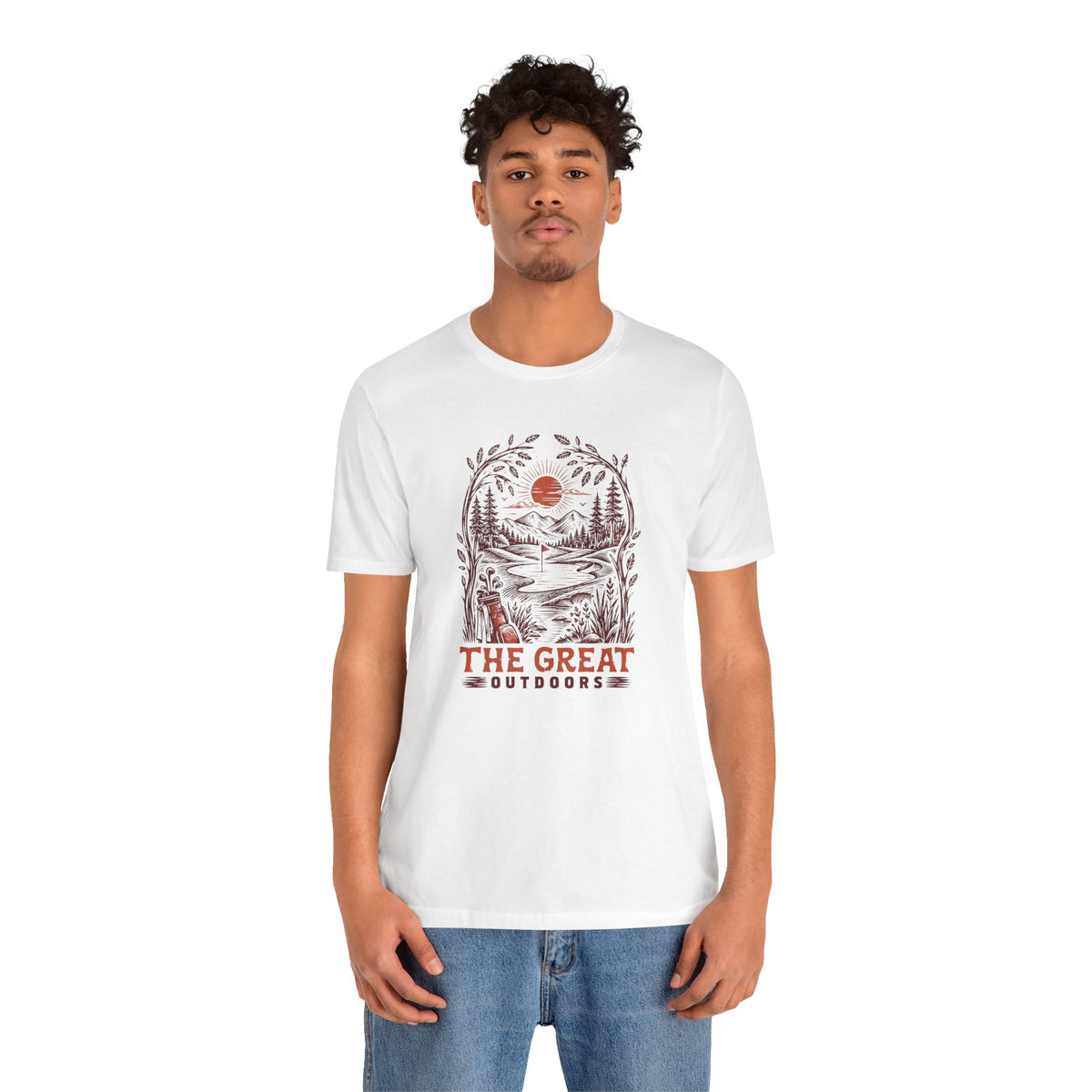 "Great Outdoors" Golf Tee