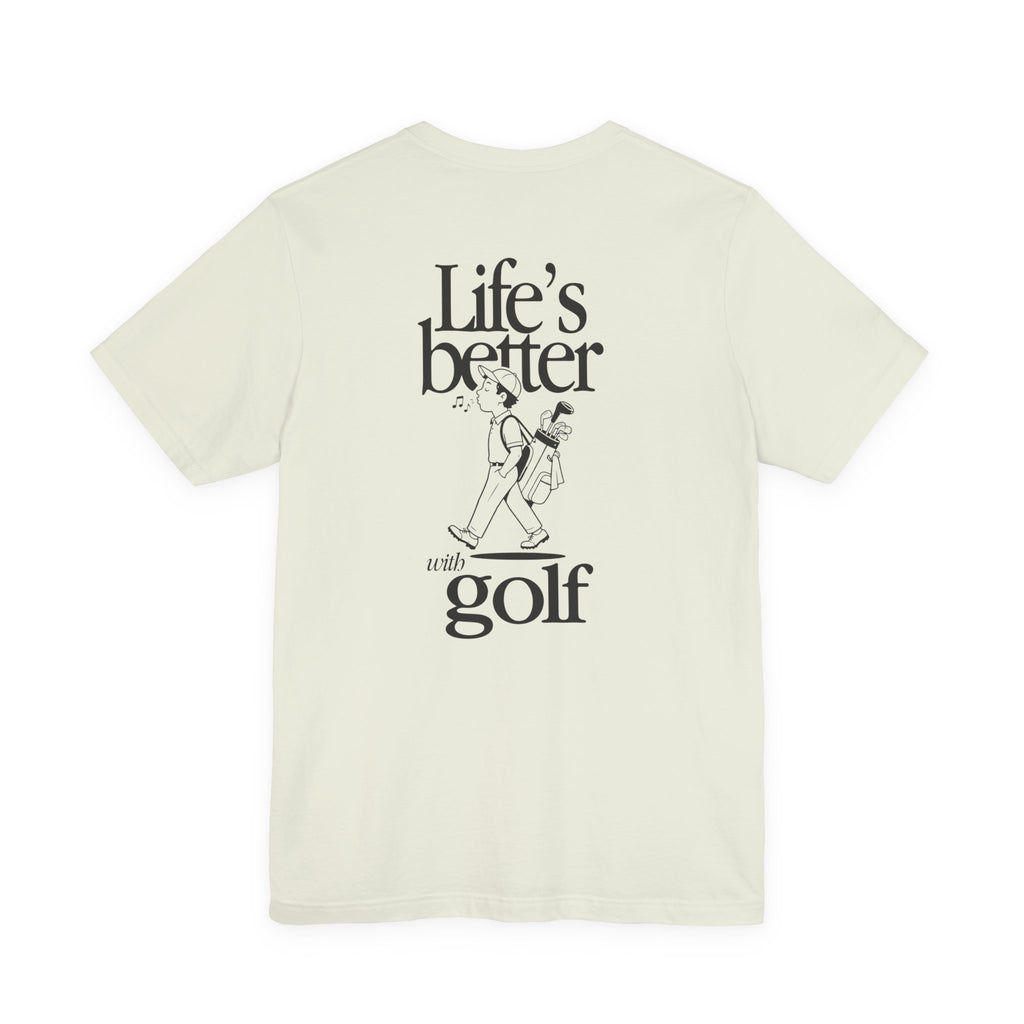 "Golf Is Life" Club Tee