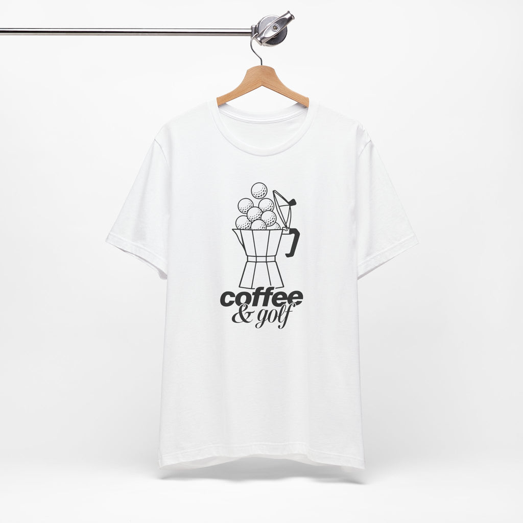 "Coffee & Golf" Club Tee