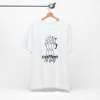 "Coffee & Golf" Club Tee