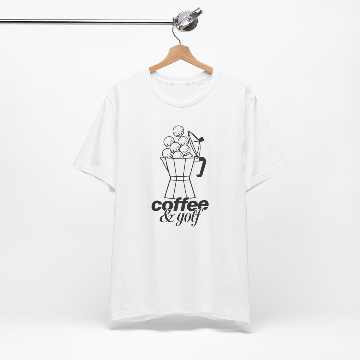 "Coffee & Golf" Club Tee