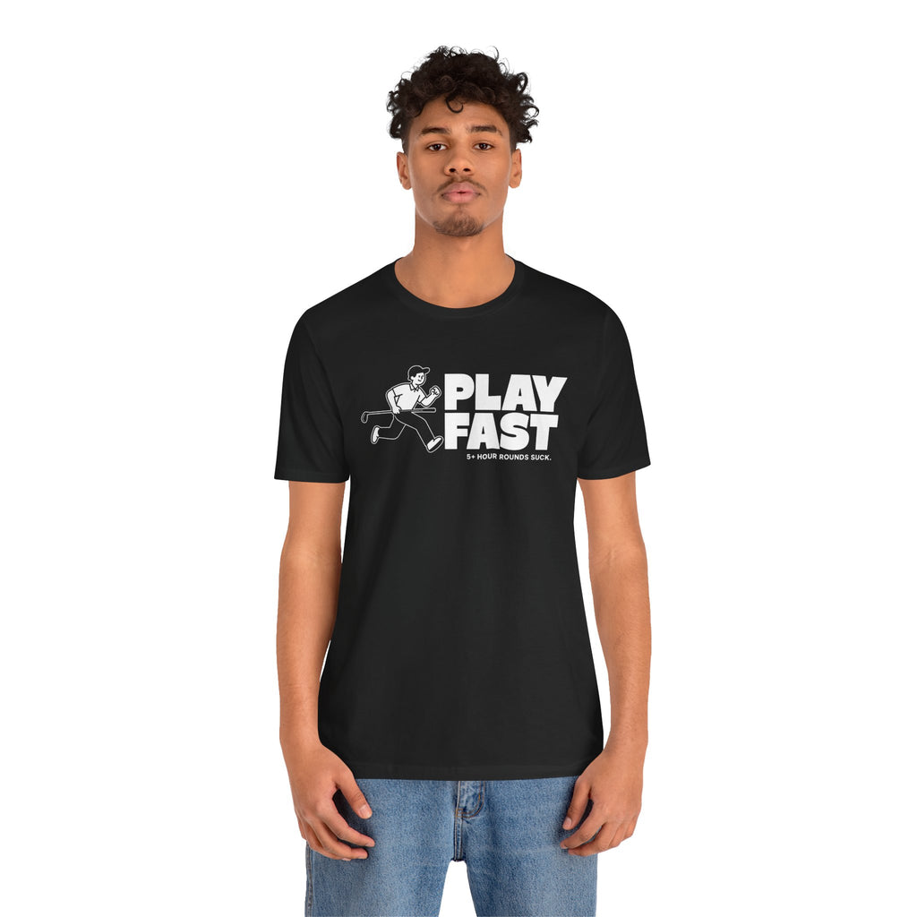"Play Fast" Golf Tee
