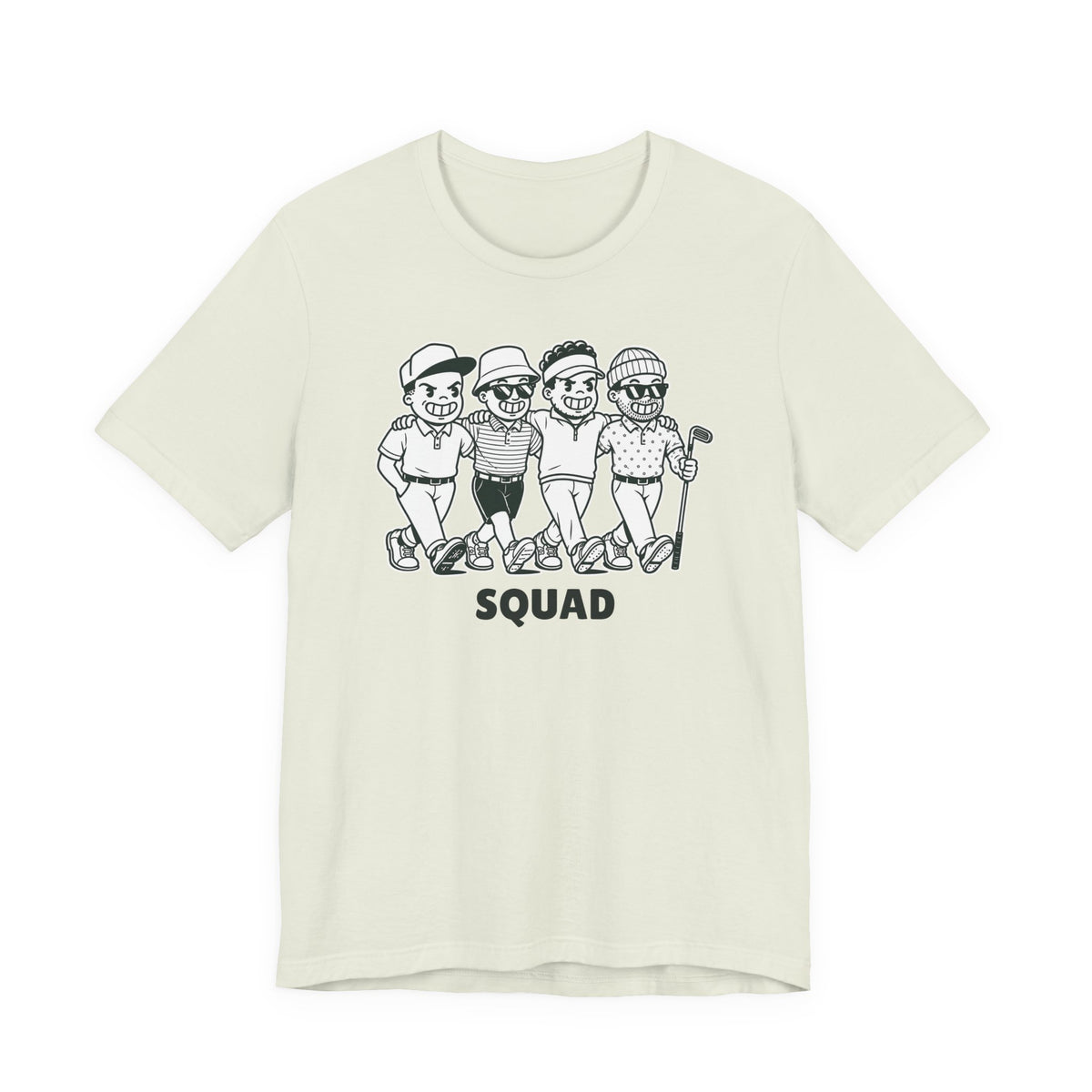 "SQUAD" Golf Tee