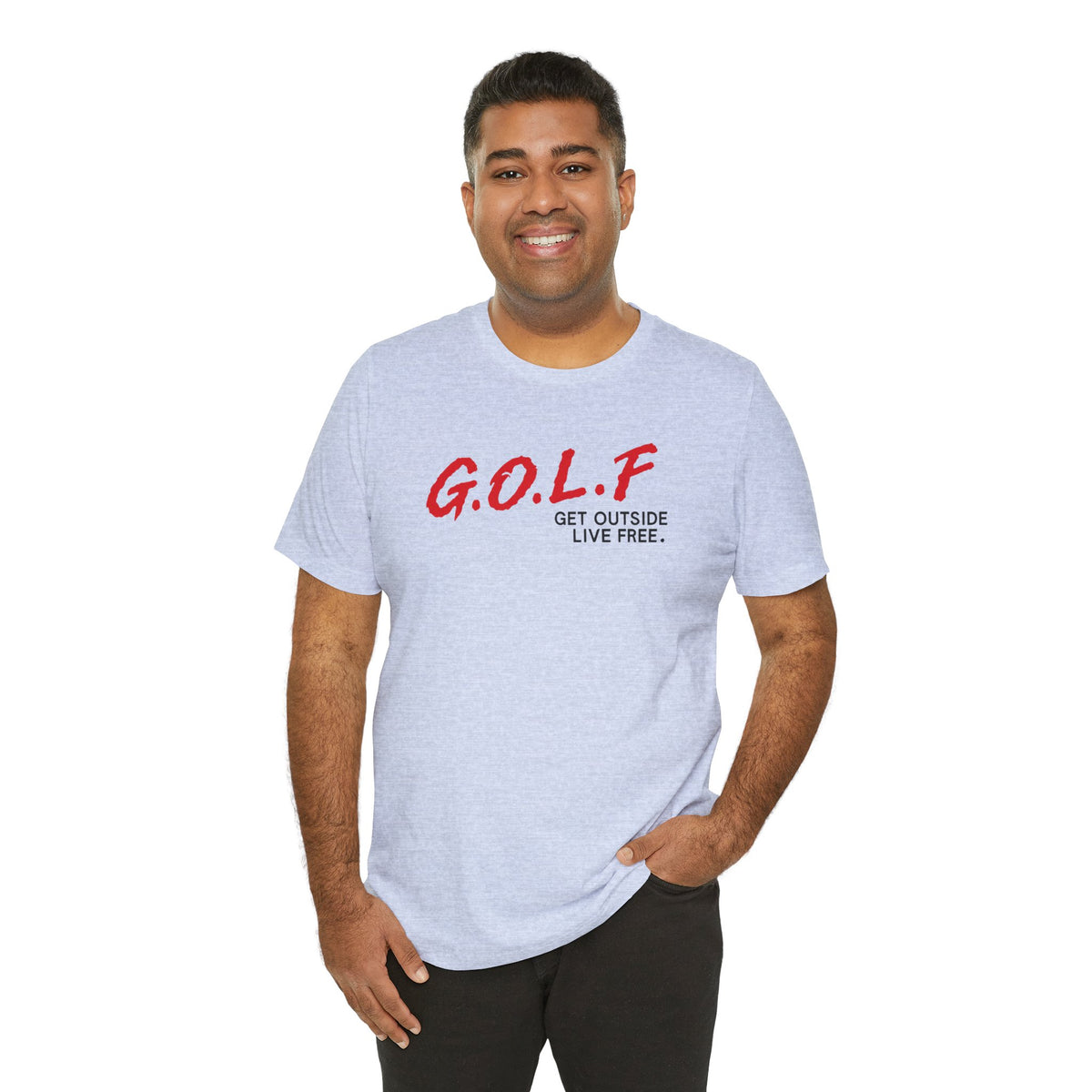 "GOLF" Club Tee