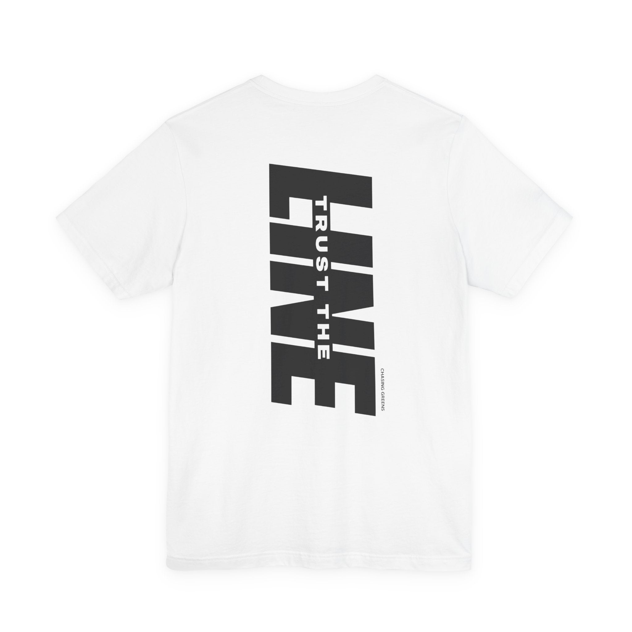 "Trust The Line" Golf Tee