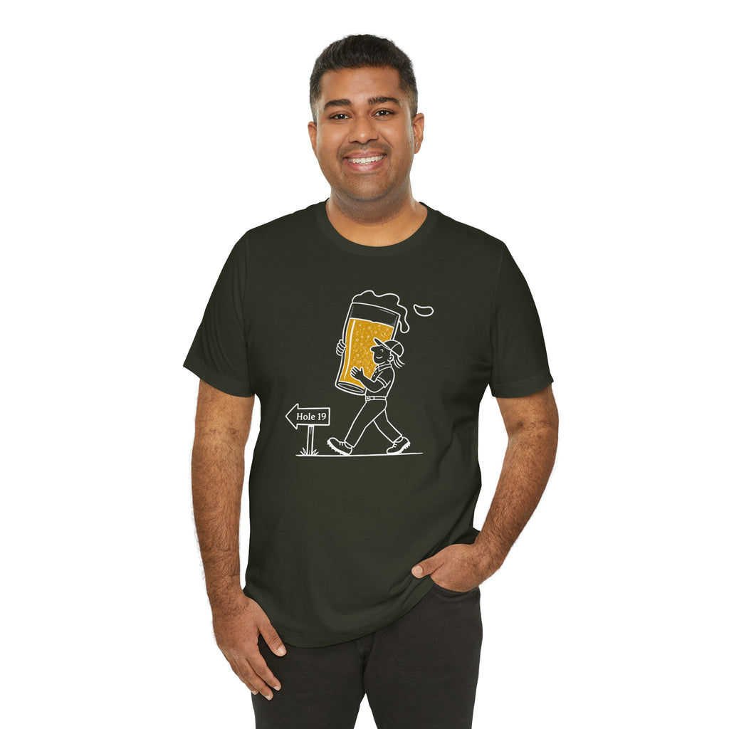"19th Hole Champ" Golf Tee