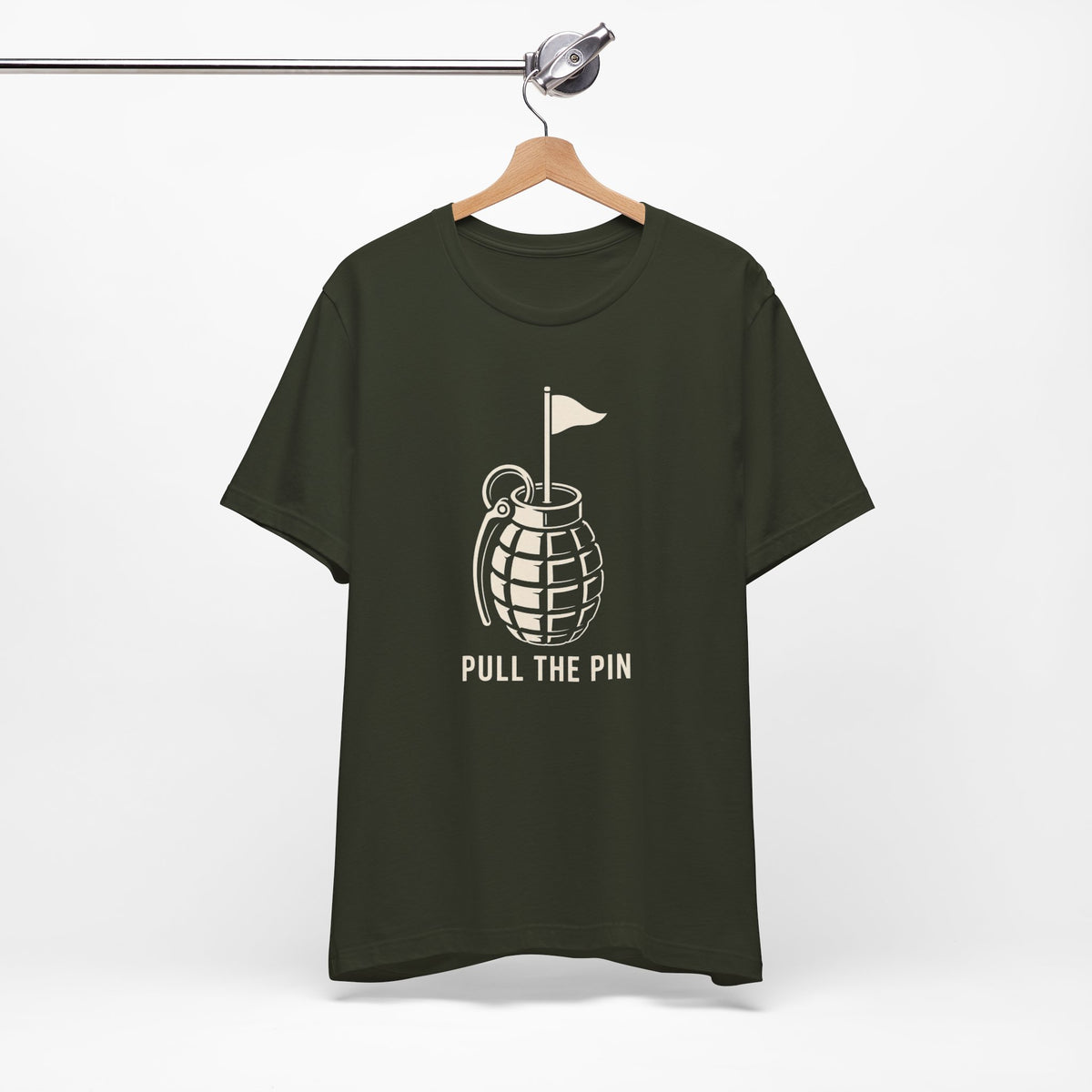 "Pull The Pin" Golf Tee