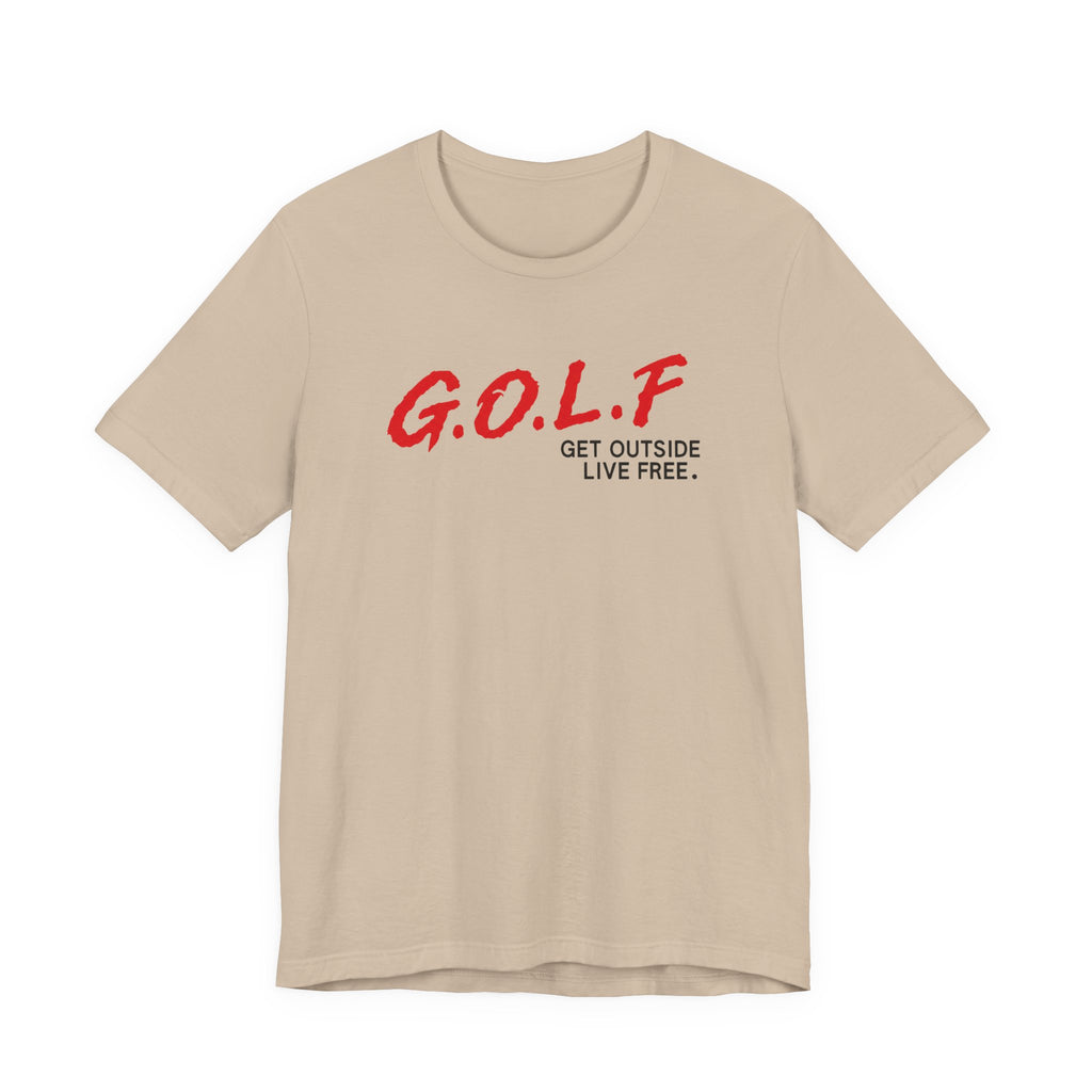 "GOLF" Club Tee