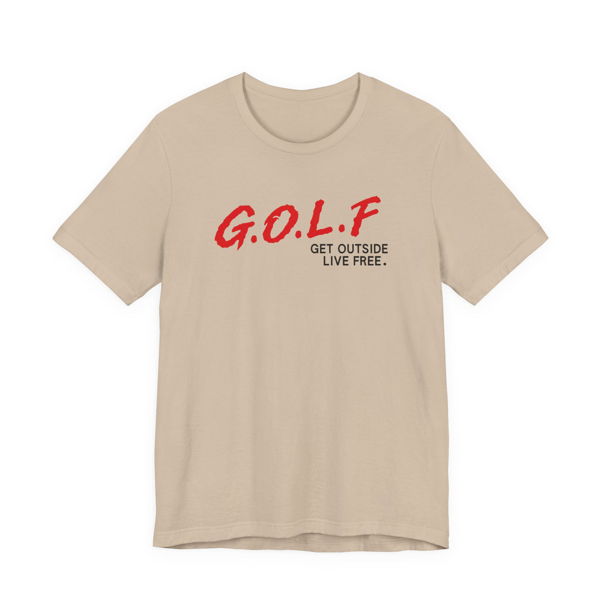 "GOLF" Club Tee