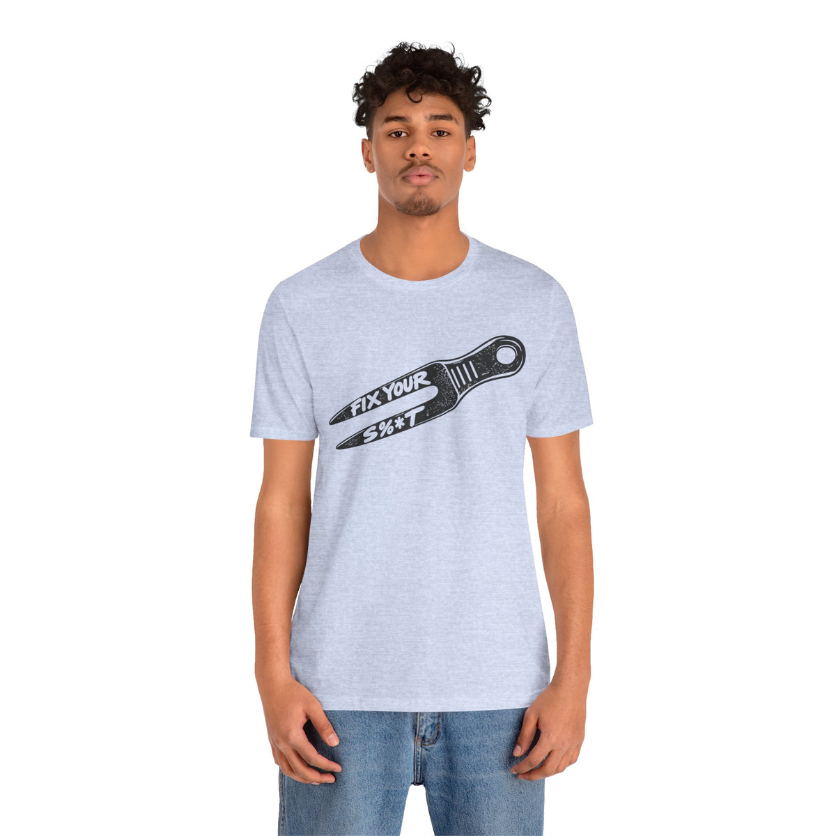 "Fix Your S%*t" Golf Tee