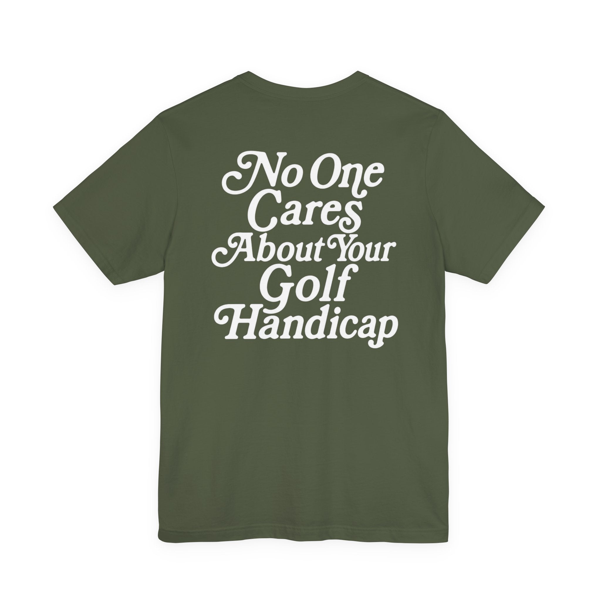 "No One Cares" Golf Tee