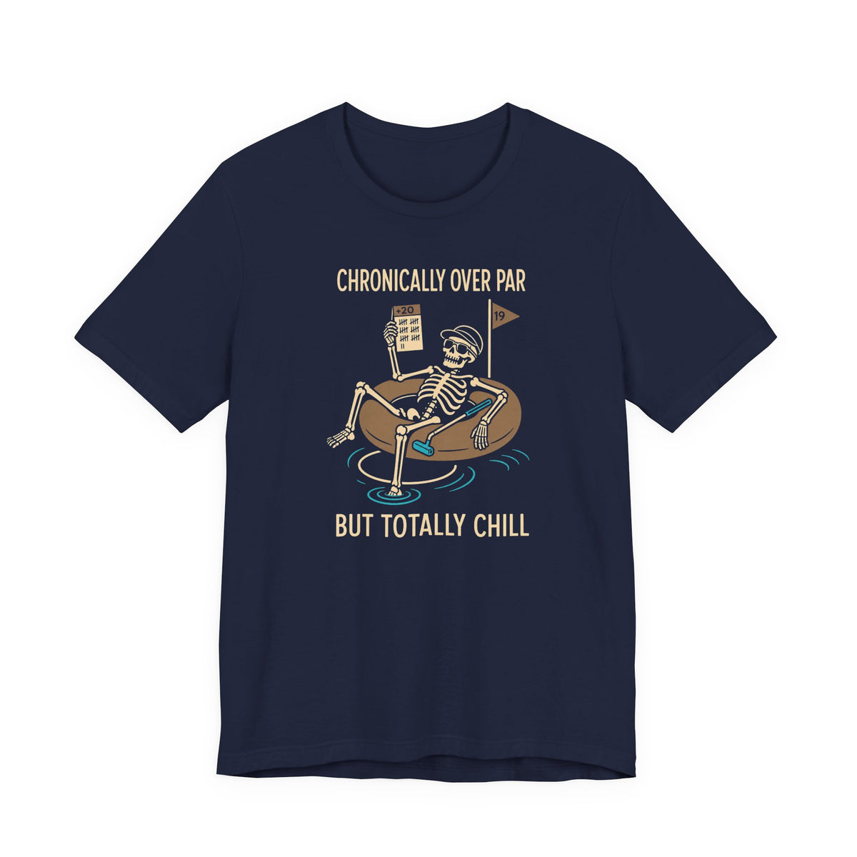 "Under Par" Club Tee