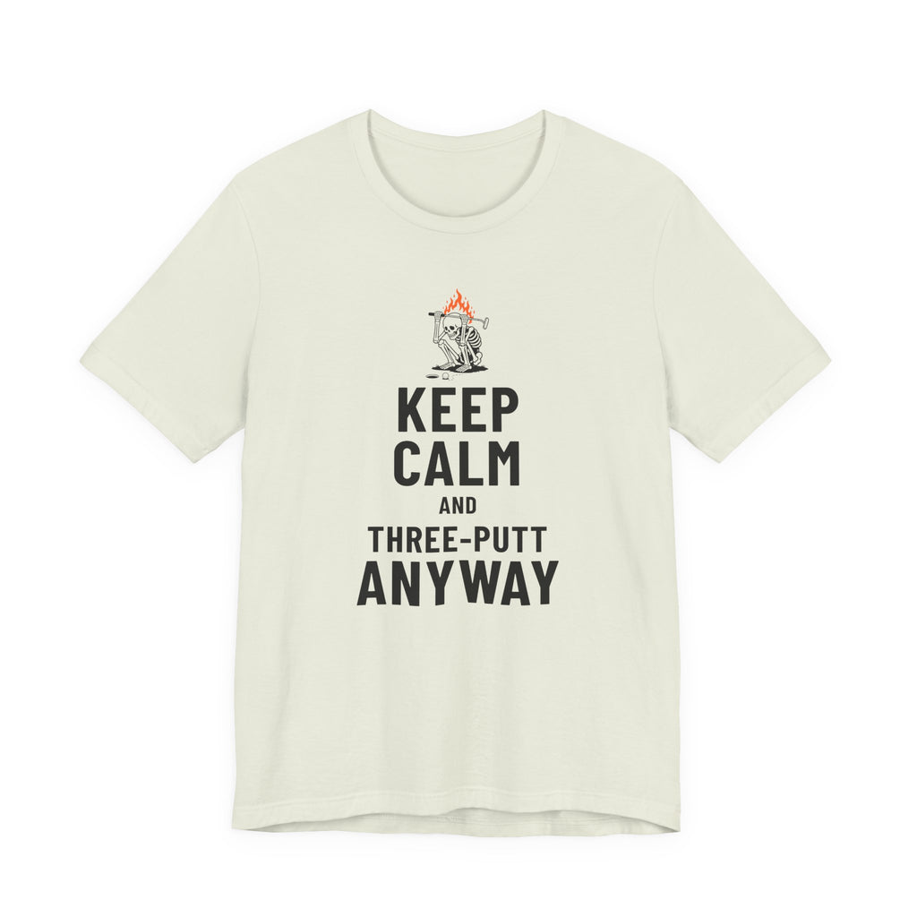 "Keep Calm" Golf Tee