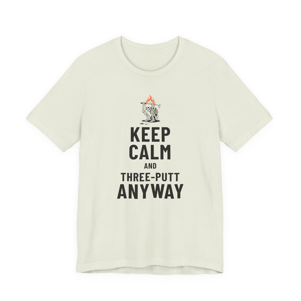 "Keep Calm" Golf Tee