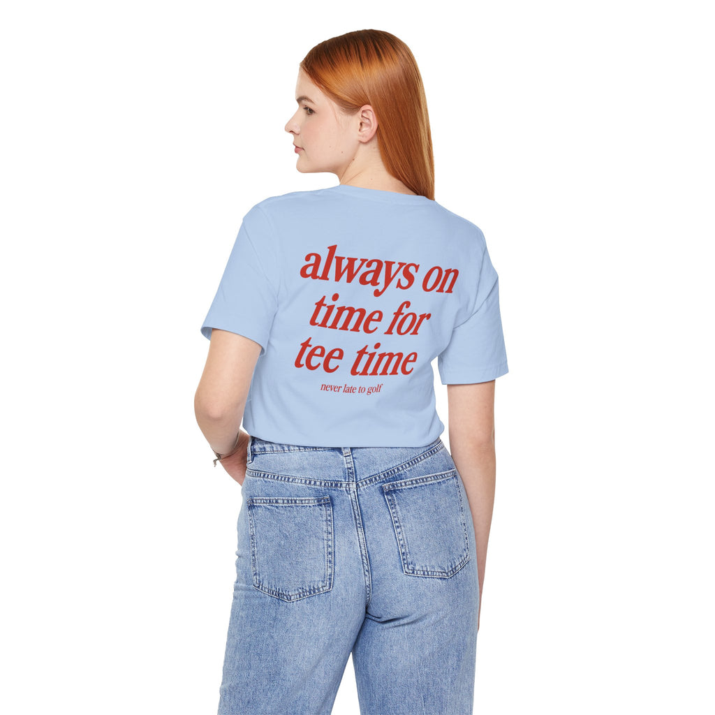 The "Punctual Golfer" Tee