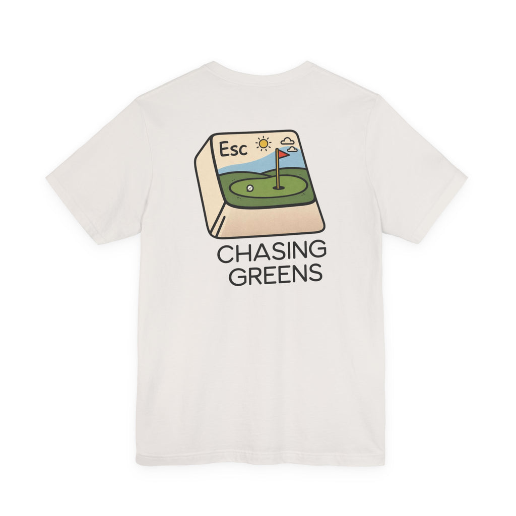 The "Escape Golfer" Tee
