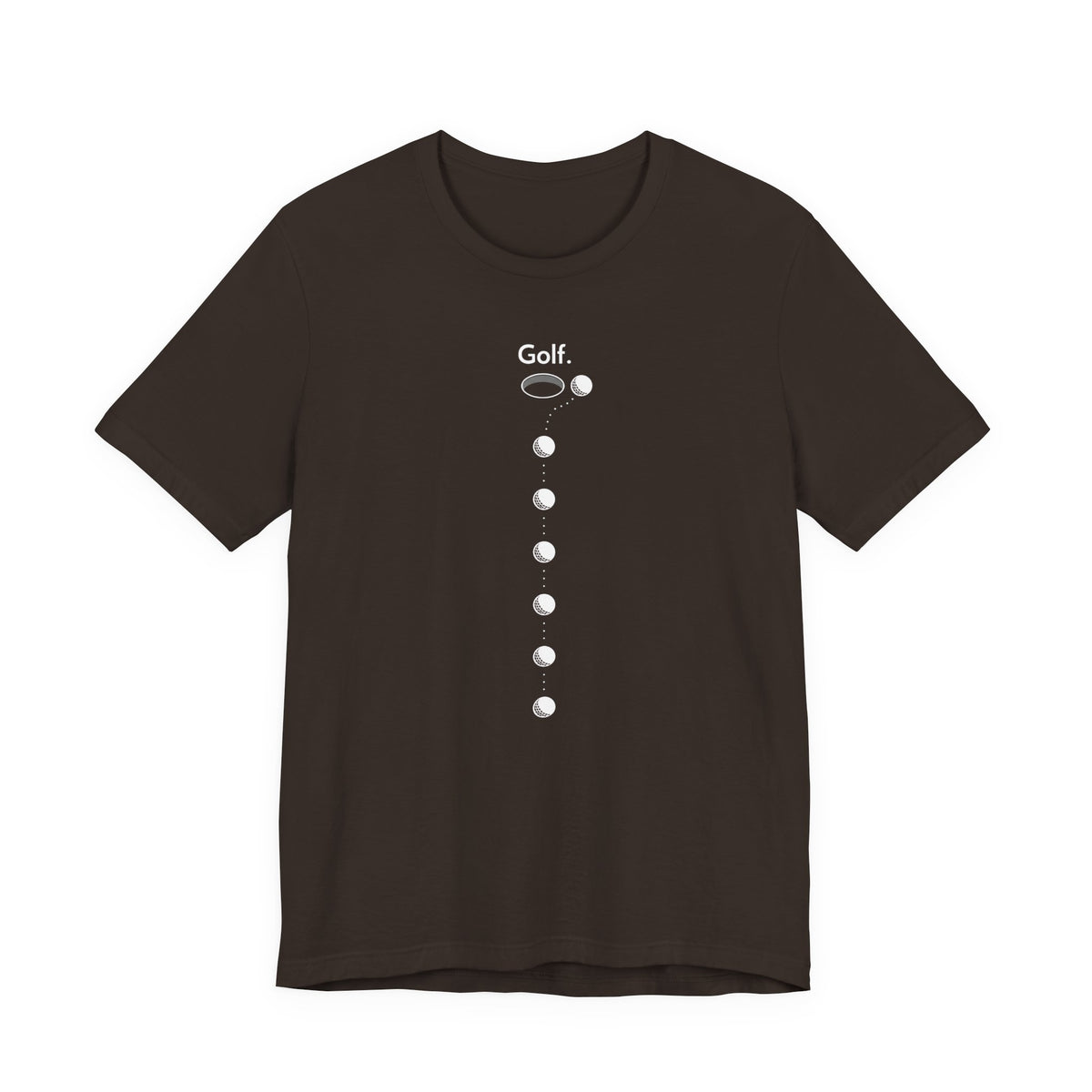 "What The Putt" Golf Tee