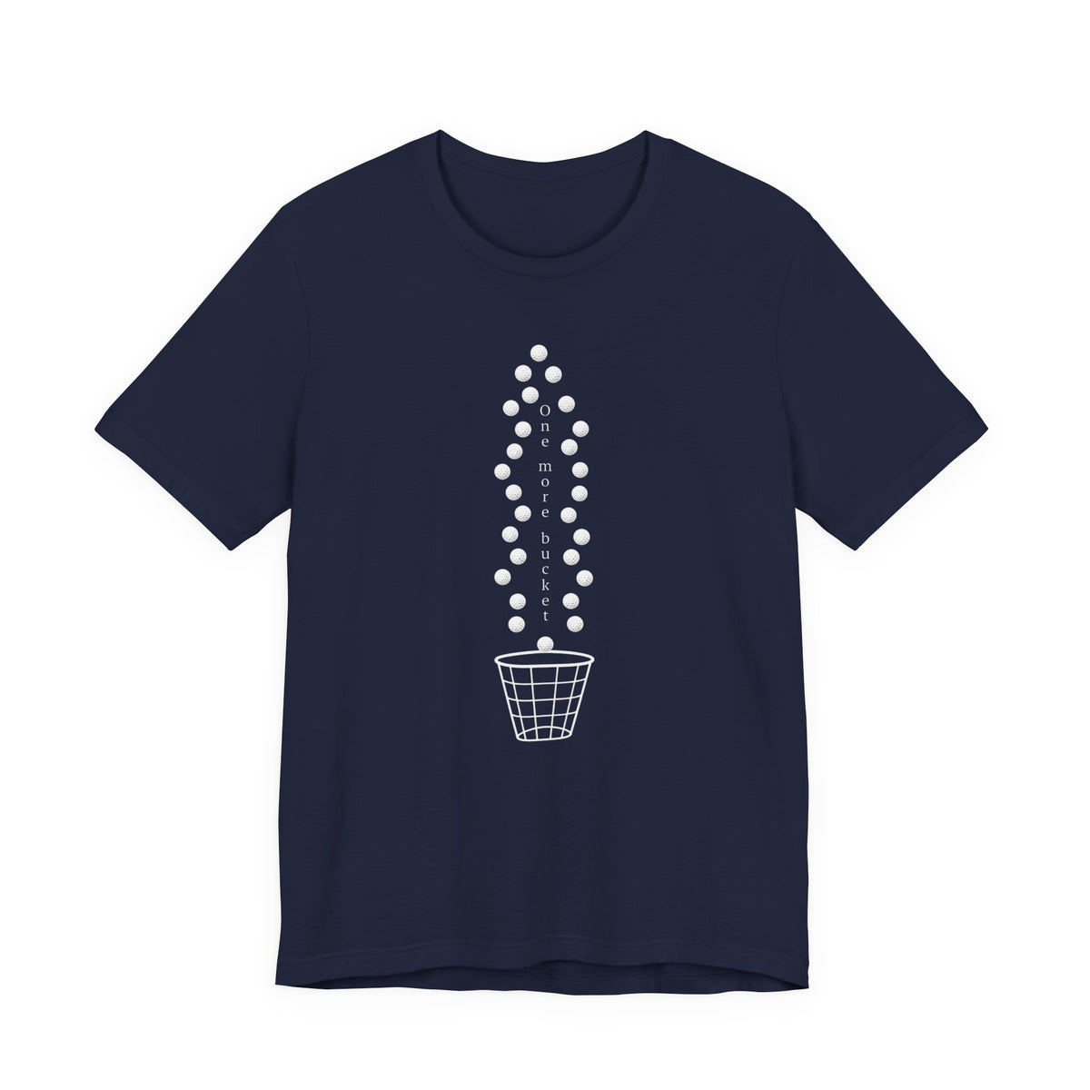 "One More Bucket" Golf Tee