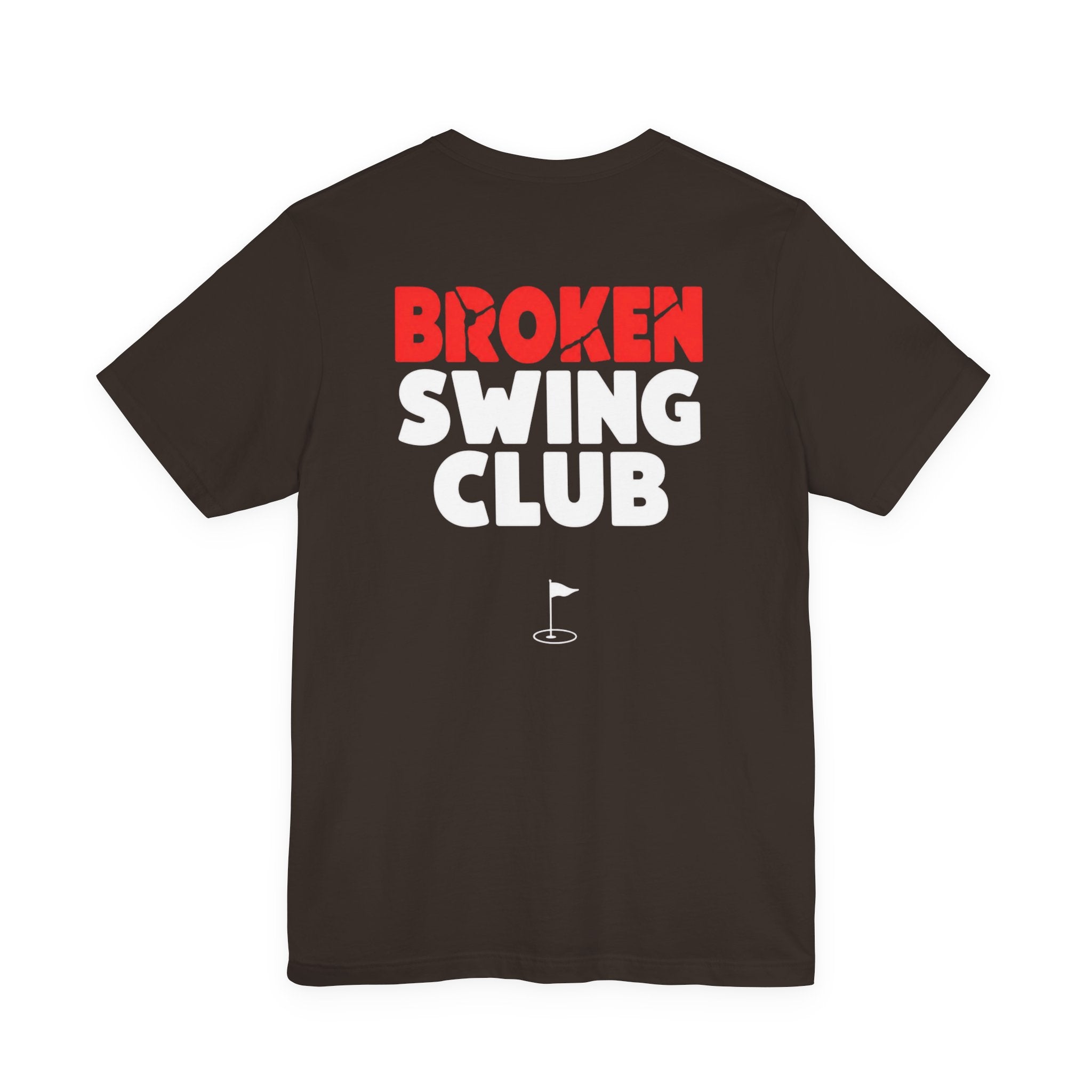 "Broken Swing Club" Golf Tee