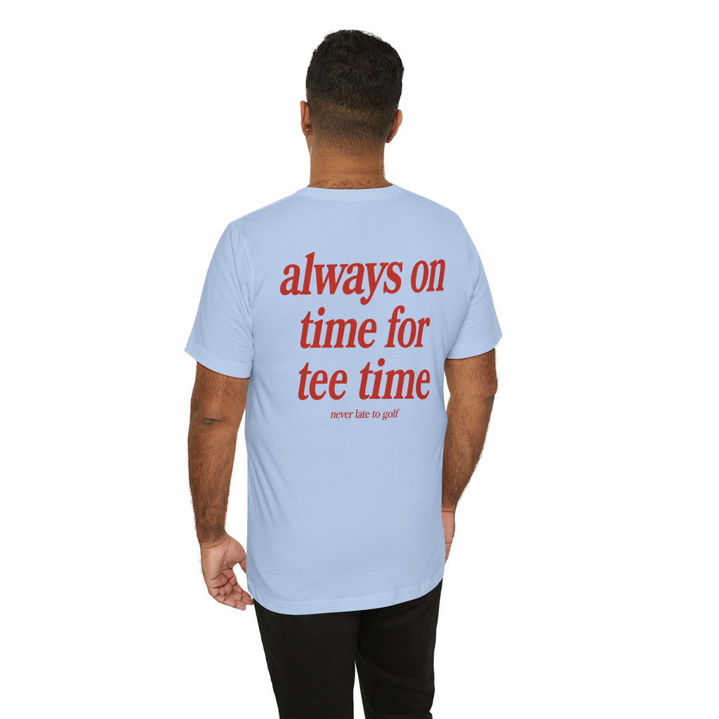 The "Punctual Golfer" Tee
