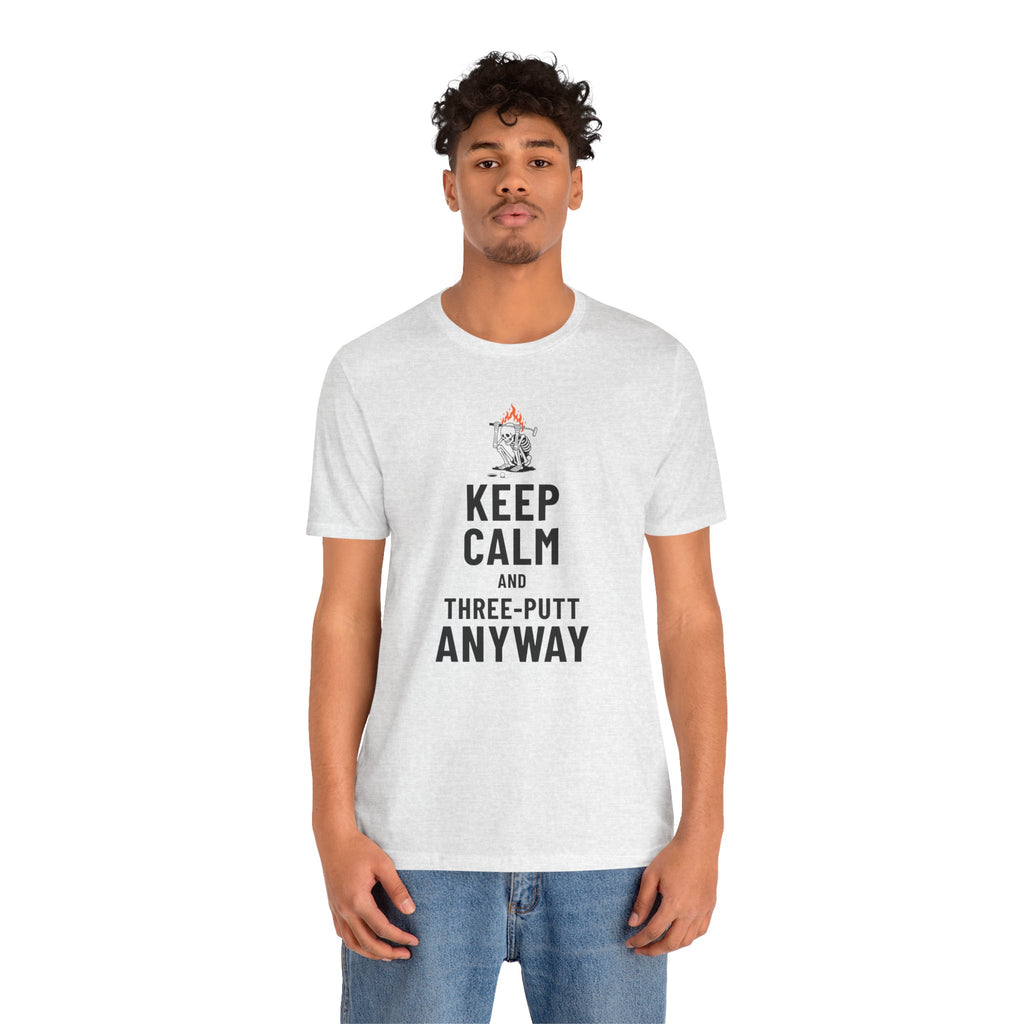 "Keep Calm" Golf Tee