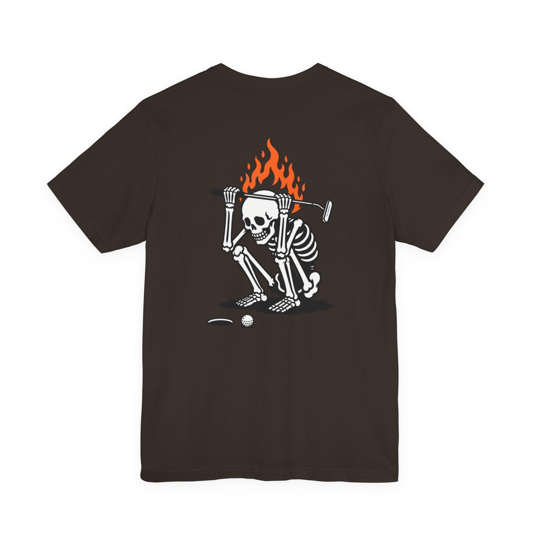 "Death by Three Putt" Golf Tee