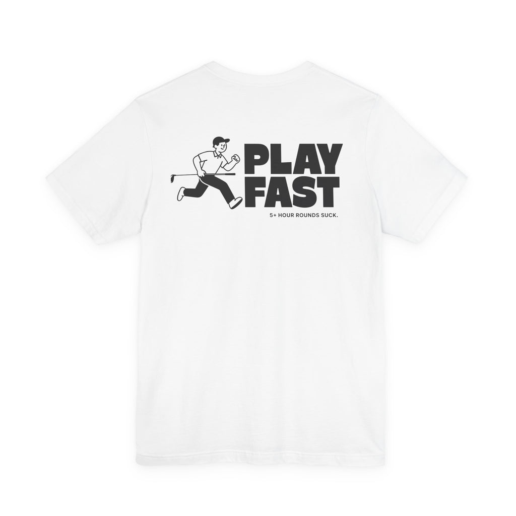 "Play Fast" Golf Tee