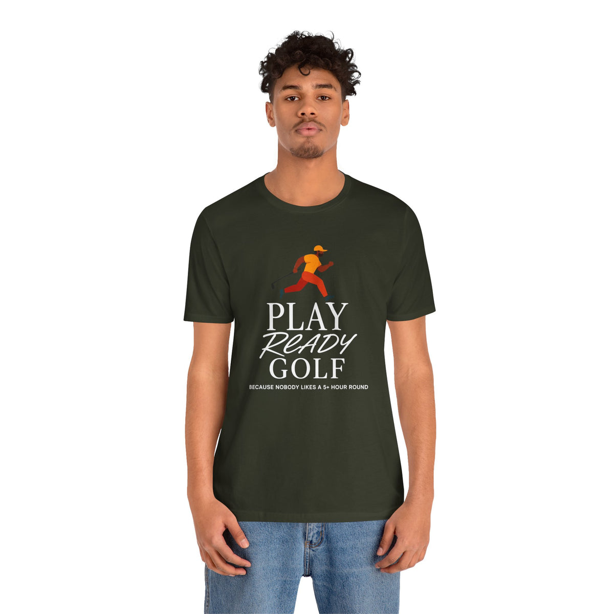 "Play Ready Golf" Tee